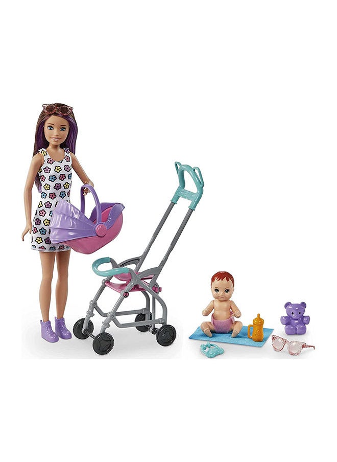 Barbie - Barbie® Skipper™ Babysitters Inc.™ Doll And Playset - Stroller Skipper - Image 1