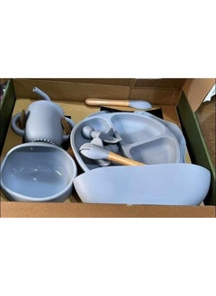Silicone eating set