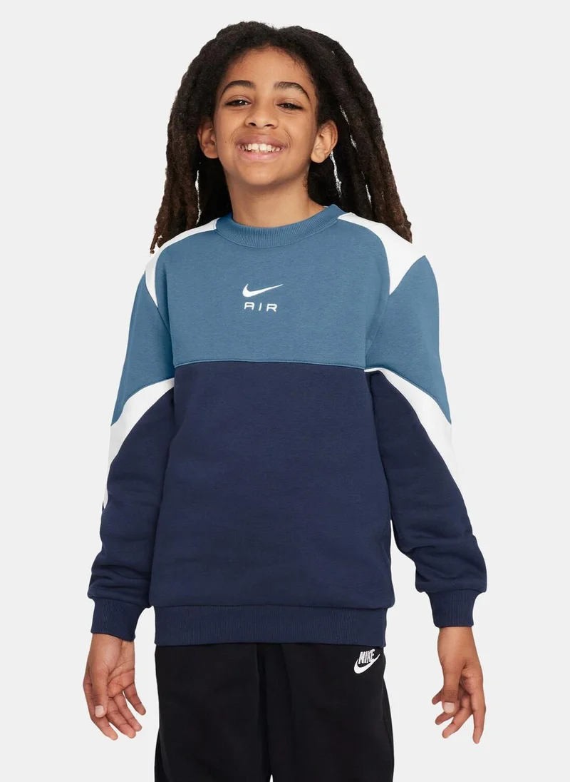 نايكي Kids' Air Sweatshirt (Older Kids)