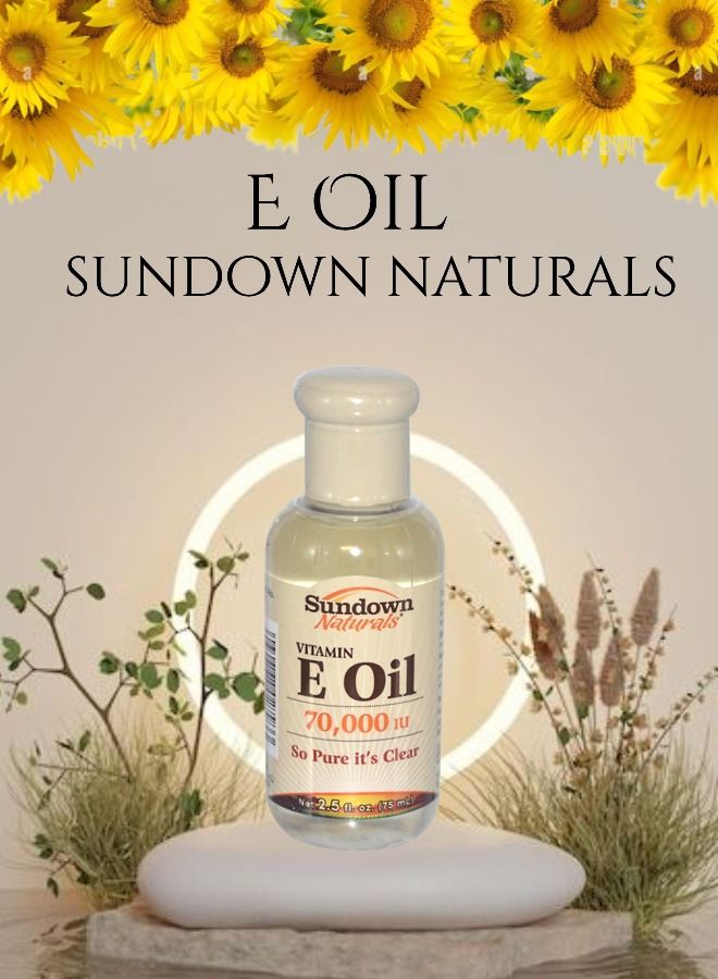 Sundown Moisturizing Vitamin E Oil 75ml