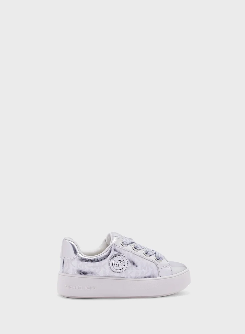 مايكل كورس Kids Masters Court Low Top Sneakers