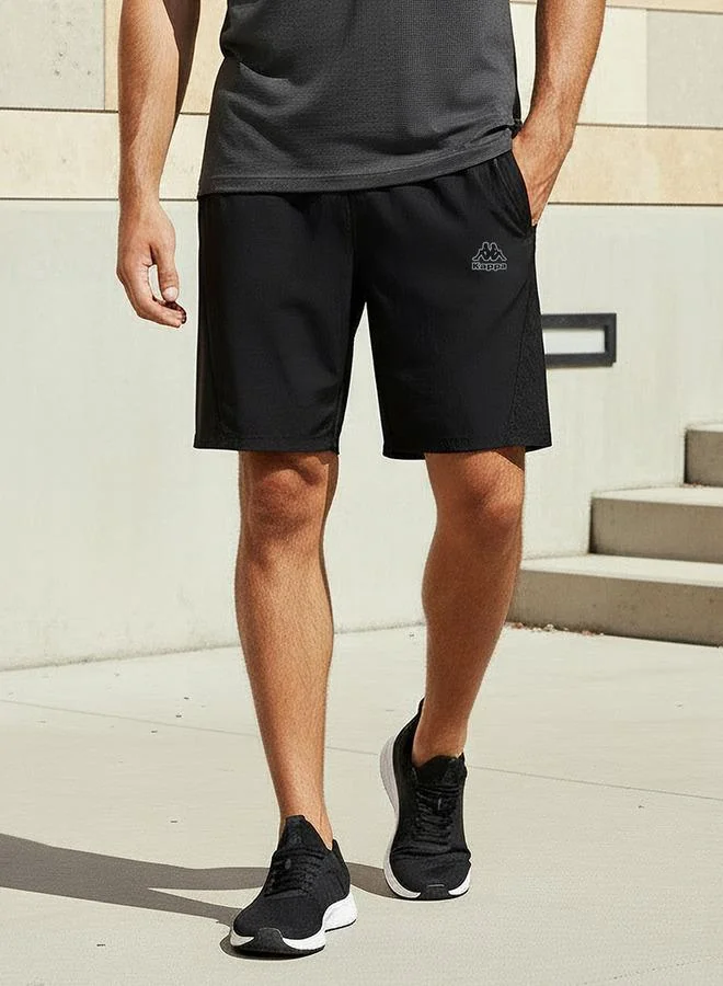 Kappa Kappa Regular Fit Shorts with Mesh Panel