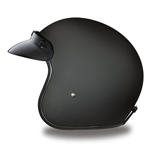 Daytona Helmets Retro 3/4 Open Face Motorcycle Helmet - Vintage Style, DOT Approved Helmet for Men & Women, Lightweight, Adjustable Fit, Removable Visor - Bike, Moped, Chopper, Scooter Helmet - Image 5