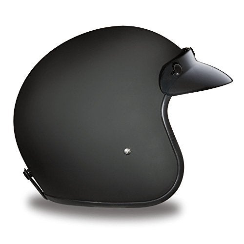 Daytona Helmets Retro 3/4 Open Face Motorcycle Helmet - Vintage Style, DOT Approved Helmet for Men & Women, Lightweight, Adjustable Fit, Removable Visor - Bike, Moped, Chopper, Scooter Helmet - Image 3