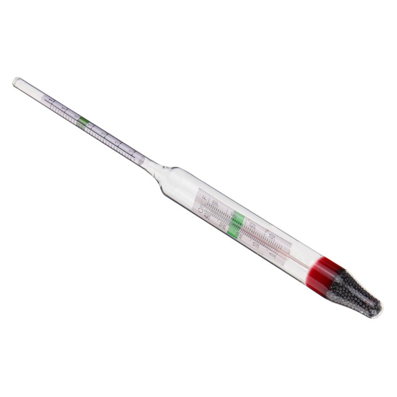 Hydrometer Set with Measuring Cylinder for Aquarium Saltwater Testing - Image 2