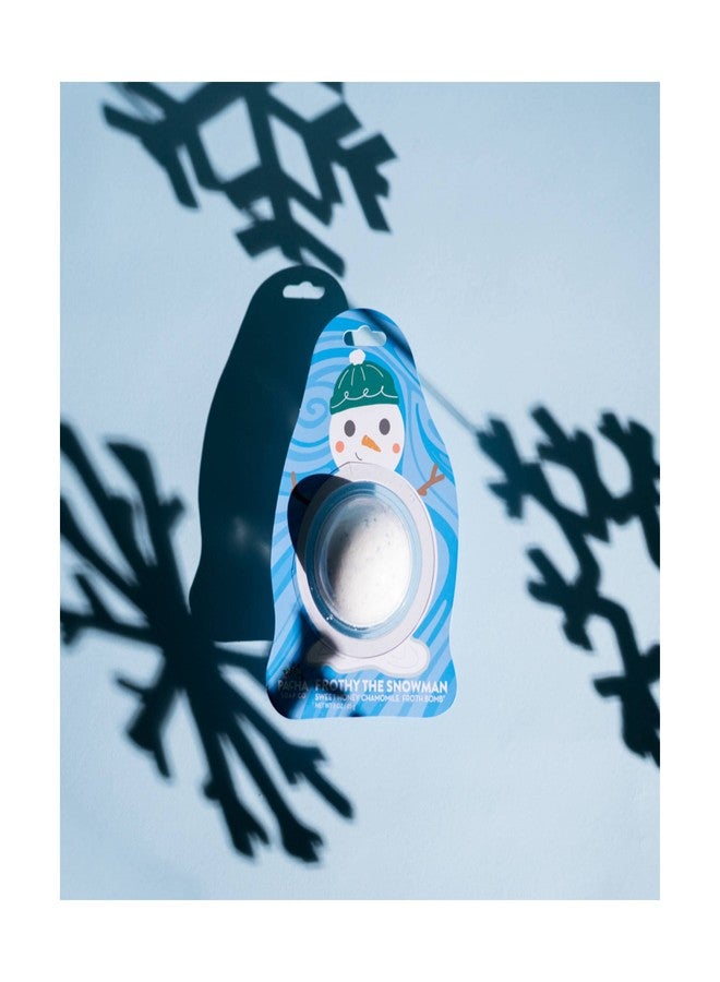 Pacha Soap Co Pacha Soap Frothy The Snowman Froth Bomb, 3 Oz - Image 4