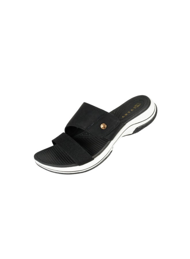 ZAYNA 221-185 Zayna Ladies Casual Sandals 23ABT172 Black - Image 3