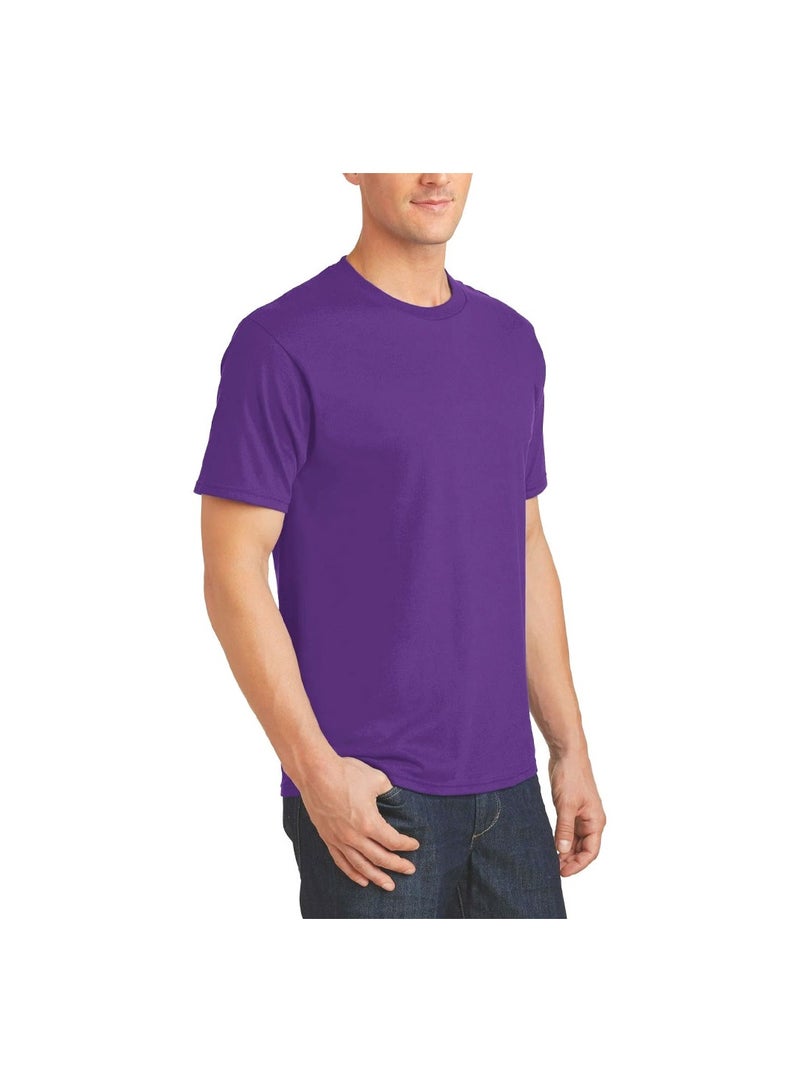 برينت شوب فور مي تي شيرت برقبة دائرية للبالغين للرجال من القطن الخالص الممشط للغاية للرجال، رقبة دائرية للرجال، مقاس مريح، قمصان عادية من القماش المسامي للرجال - Image 4