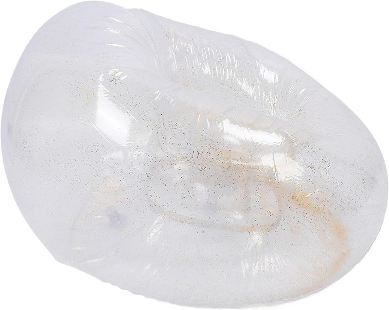 شكل عصري وعملي أريكة قابلة للنفخ من PVC شفافة، موفرة للمساحة، مريحة للاسترخاء، كرسي استلقاء قابل للنفخ محمول، أثاث قابل للنفخ لغرفة النوم، كرسي قابل للنفخ، شرفة، مسبح، سفر All space matching look - Image 3