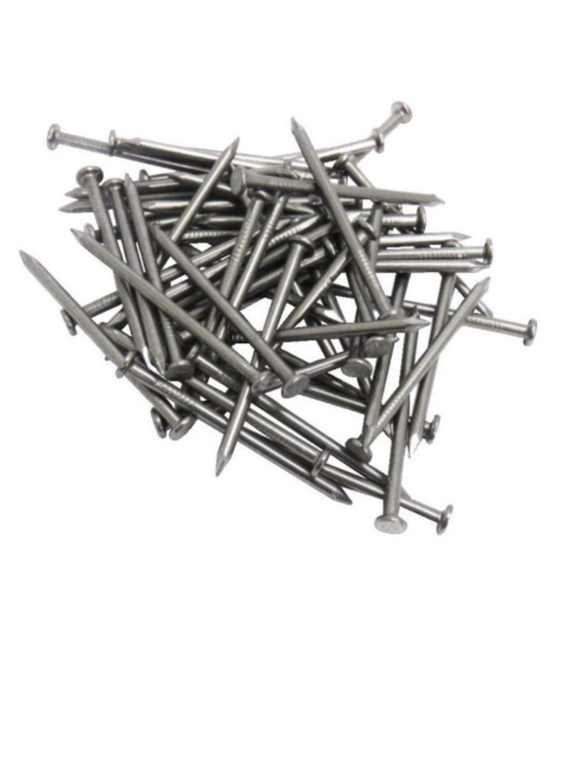 High Strength Round Head Nails For Carpentry Hardware Electrical Etc (25, 4 inch)  - Image 1