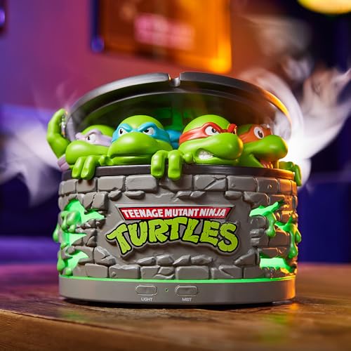 Numskull Teenage Mutant Ninja Turtles Sewer Oil Diffuser LED Aroma Humidifier USB Powered Official TMNT Merchandise - Image 3