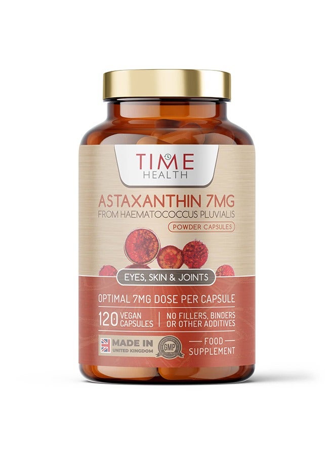 تايم هيلث أستازانتين – 7 ملغ الجرعة المثالية – 120 كبسولة - Image 1