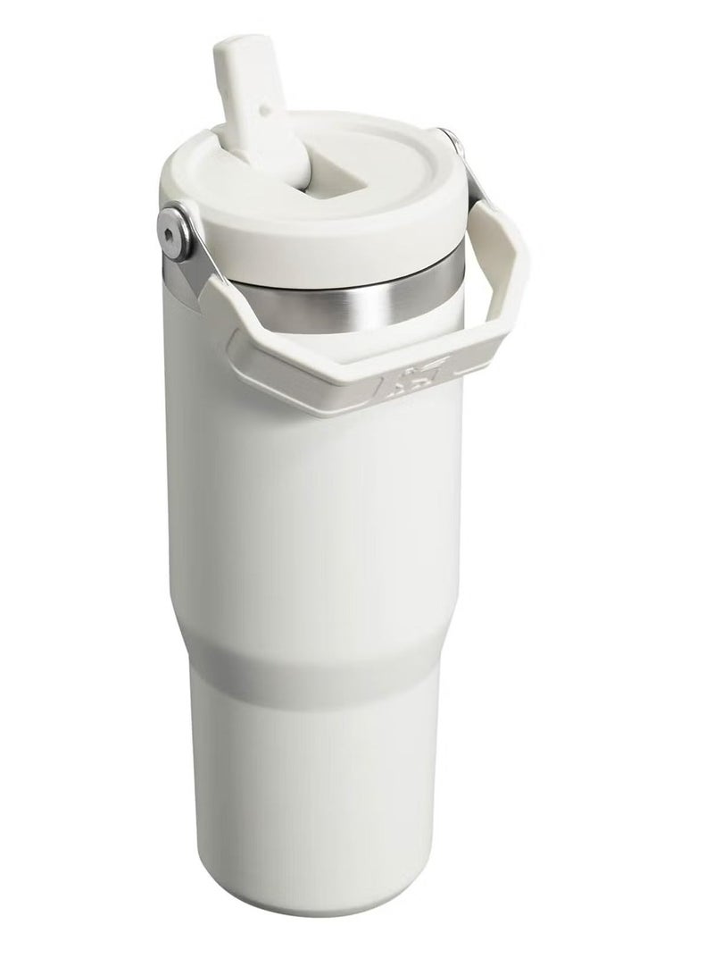 Stanley IceFlow Stainless Steel Tumbler with Straw - Vacuum Insulated Water Bottle for Home, Office or Car - Reusable Cup with Leak-Resistant Flip Straw, Keeps Drinks Cold for 12 Hours or Iced for 2 Days, 30 oz Frost – Durable, Stylish, Spill-Free Hydration - Image 5