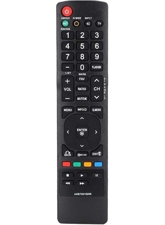 The Bros AKB72915206 Remote Control TV Replacement Remote Control for LG AKB72915206 - Image 1