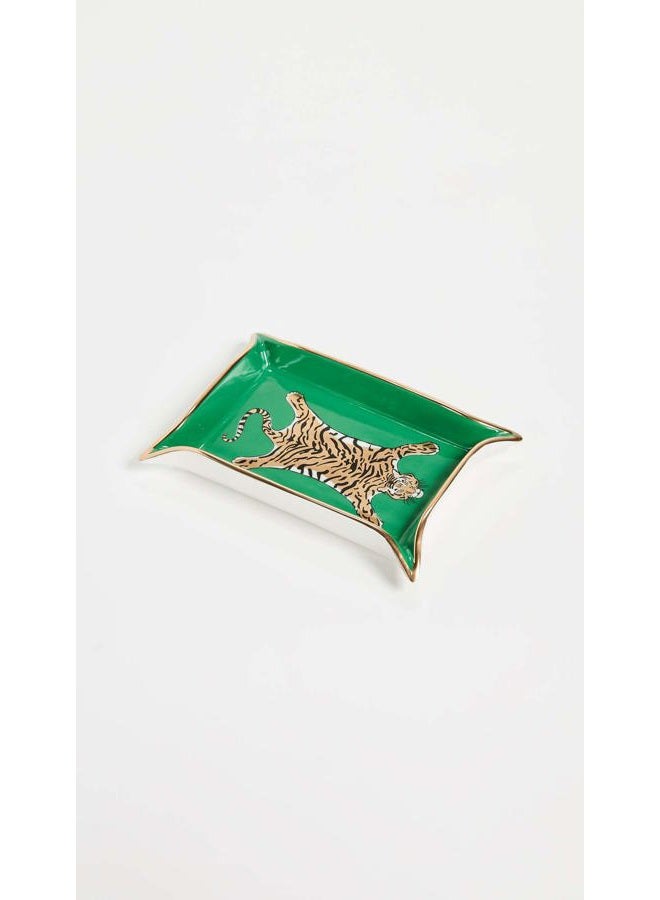 Jonathan Adler Tiger Valet Tray, Green - Image 3
