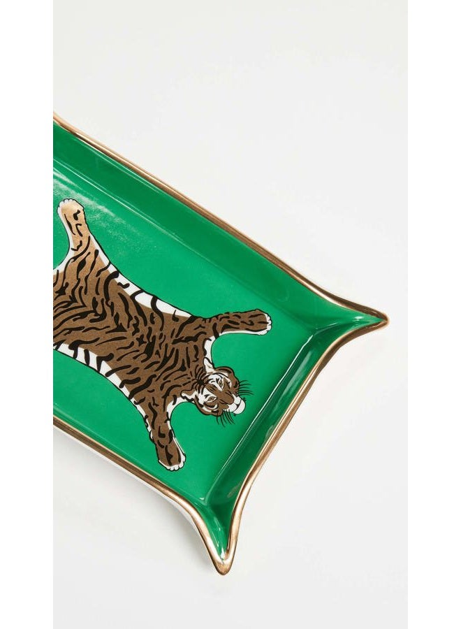 Jonathan Adler Tiger Valet Tray, Green - Image 2