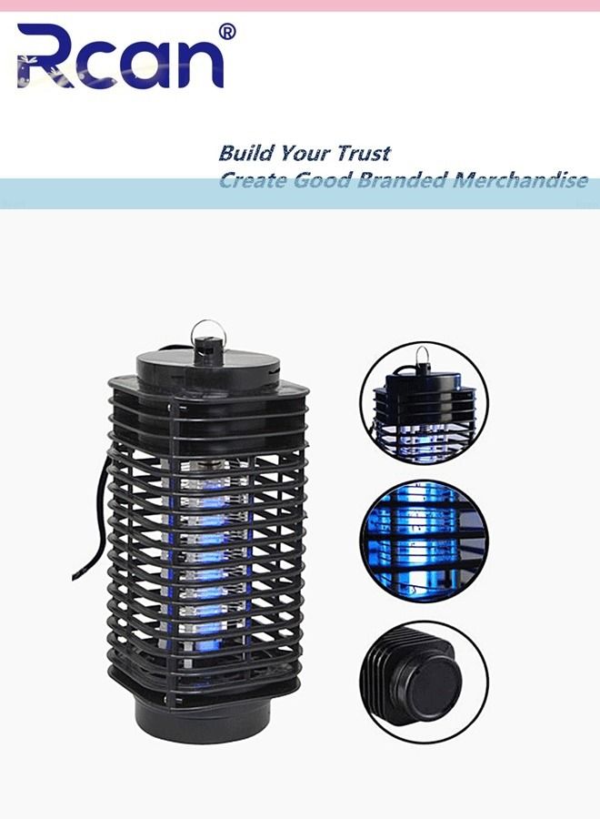 Rcan LED Plug In UV Mosquito Killer Lamp Indoor and Outdoor Floor and Wall Mount Waterproof Bug Trap Rechargeable Ultra Quiet Mosquito Trap Light for Home Terrace Courtyard Garden Camping  - Image 3