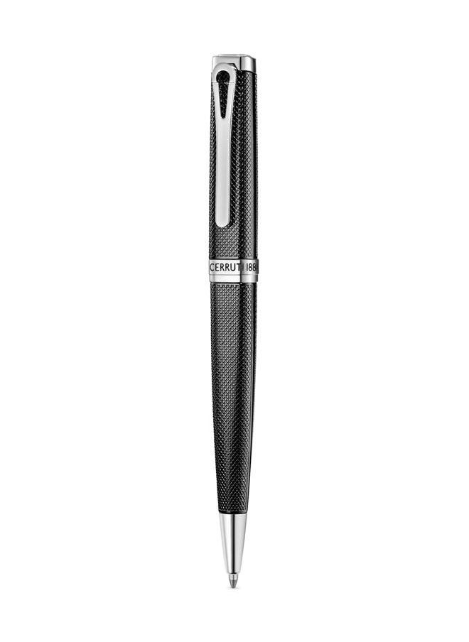 CERRUTI 1881 Enzo Pen Black Enamel Elegant Design Easy Handling Signature Luxury  - Image 1