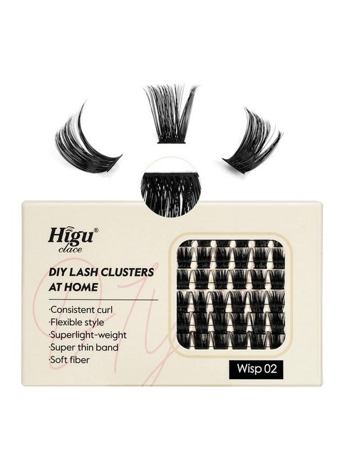 Lash Clusters Diy Eyelash Extension 72 Pcs D Curl Cluster Lashes Individual Lashes Cluster Lashes Wisps Reusable Eyelash Segments Professional Makeup For Selfapplication (Wisp 02 Mix 1016Mm)