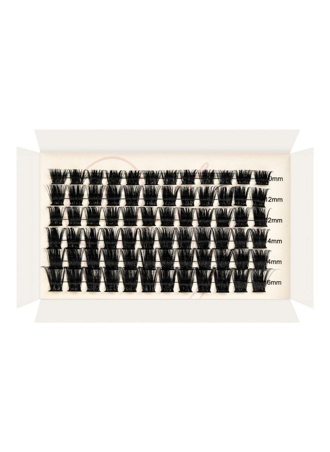 Higu clace - Lash Clusters Diy Eyelash Extension 72 Pcs D Curl Cluster Lashes Individual Lashes Cluster Lashes Wisps Reusable Eyelash Segments Professional Makeup For Selfapplication (Wisp 02 Mix 1016Mm) - Image 1