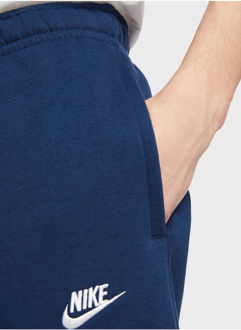 Nike - NSW Club Fleece Cuffed Sweatpants - Image 1