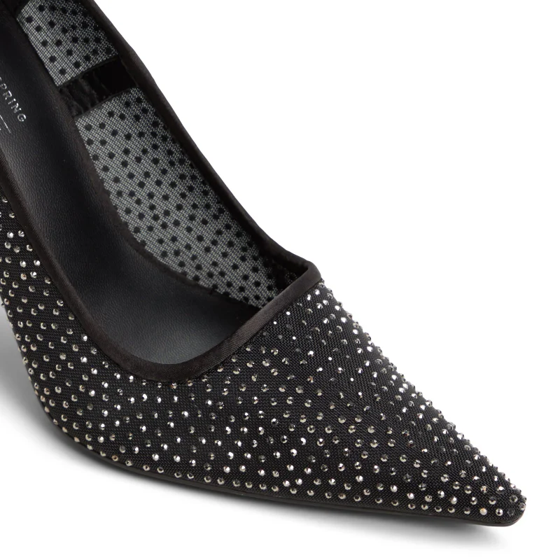 Call it Spring  ARIIES Embellished Pointed Toe Pumps for Women | Best Price UAE