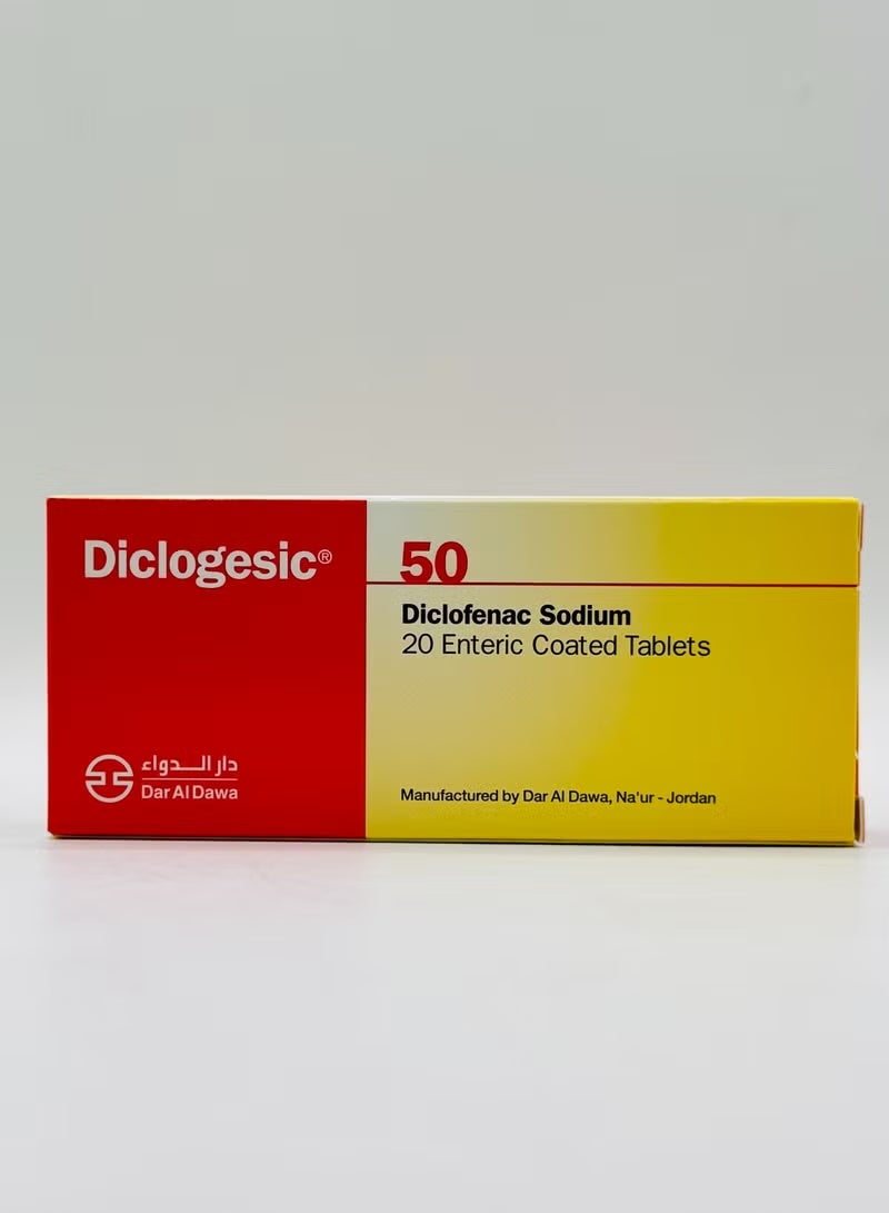 Diclogesic 50Mg Tablets 20'S
