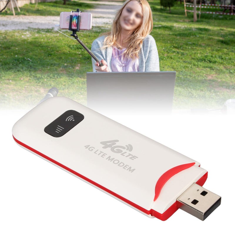 Estink 4G LTE USB Modem, Portable Router With SIM Card Slot, High Speed 300Mbps Travel Hotspot Mini Router, Unlocked Dongle, Up to 10 Users - Image 5