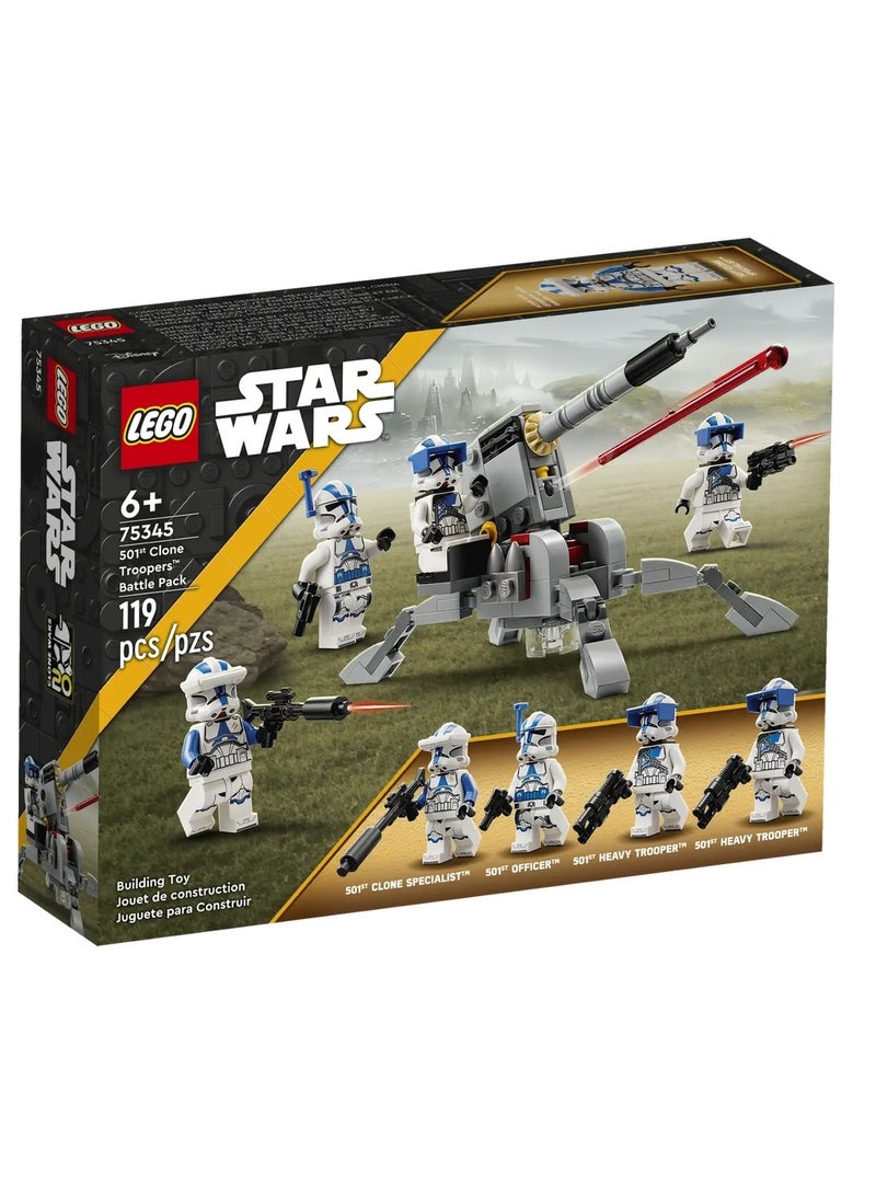 LEGO LEGO - Star Wars 501st Clone Troopers Battle Pack 119 Pieces - 75345 - Image 1