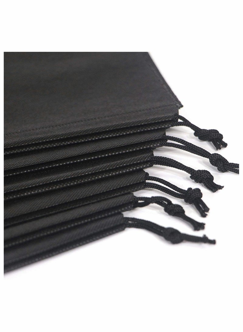 KASTWAVE Non-Woven Fabric Dustproof Shoe Bags with Drawstring for Travel - Image 4