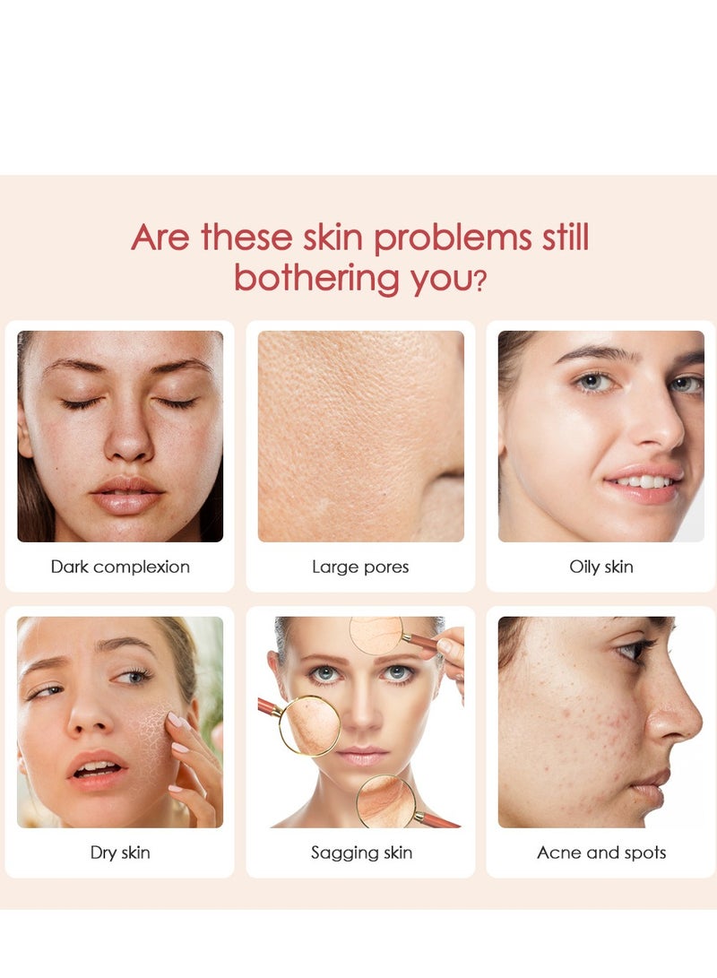 Loquat Photon skin rejuvenation beauty mask LED seven-color light facial beauty instrument, same style as beauty salon, reusable - Image 2