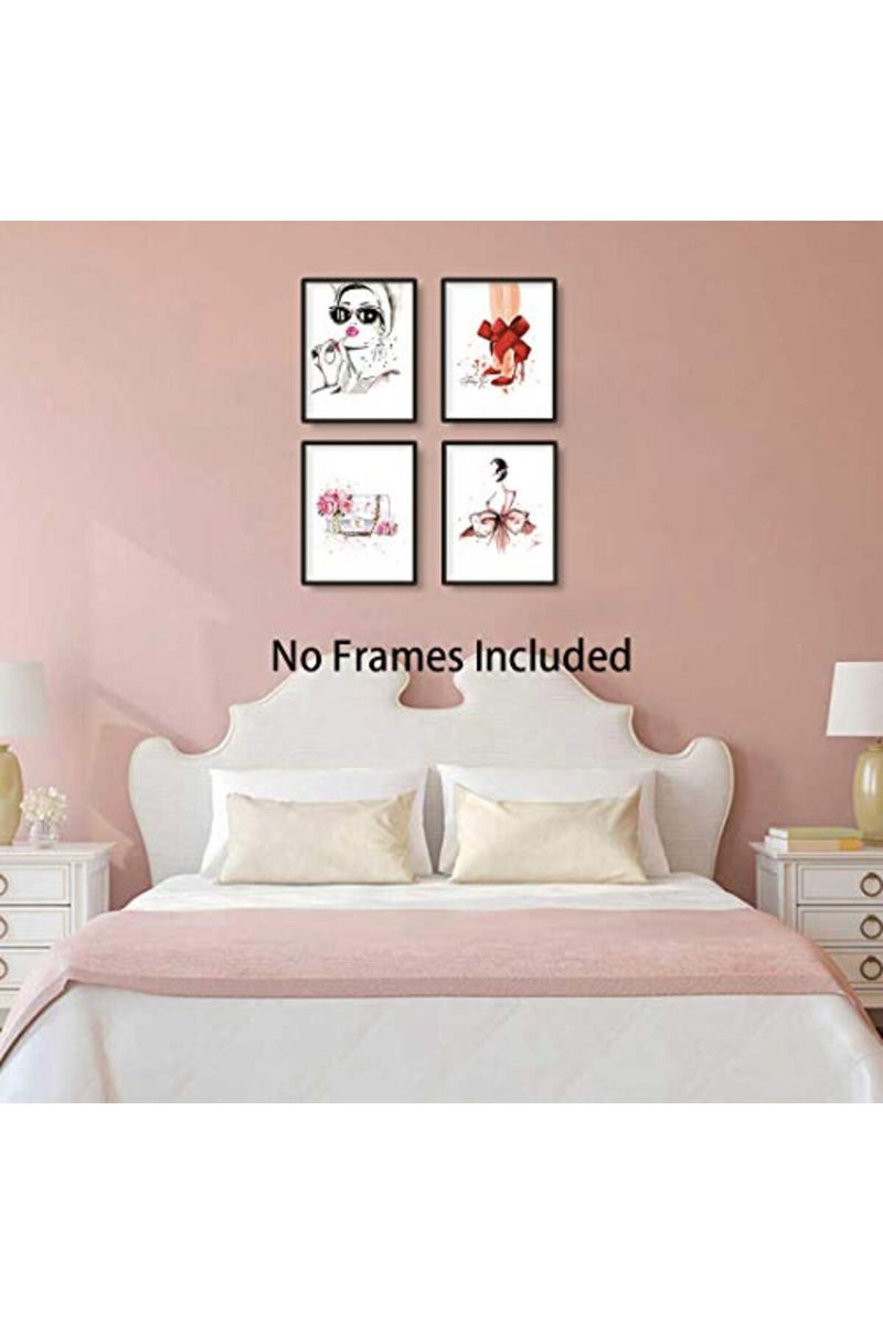 KAIRNE Fashion Women Art Print Set of 4 - Image 4