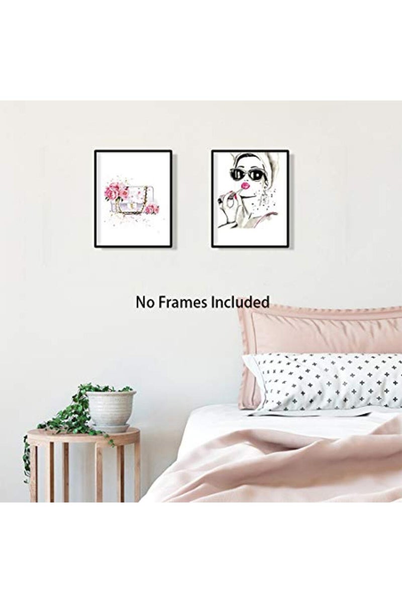 KAIRNE Fashion Women Art Print Set of 4 - Image 5
