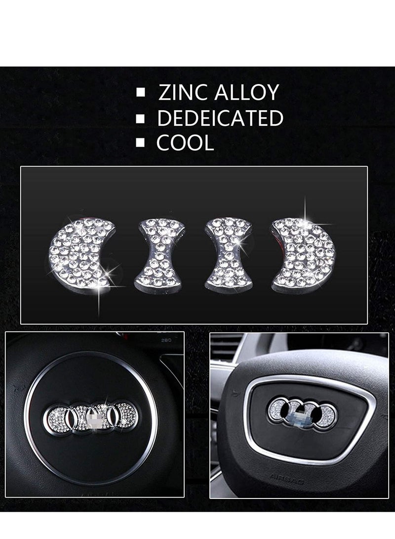 Crystal Sticker Compatible with Audi Steering Wheel - Image 3