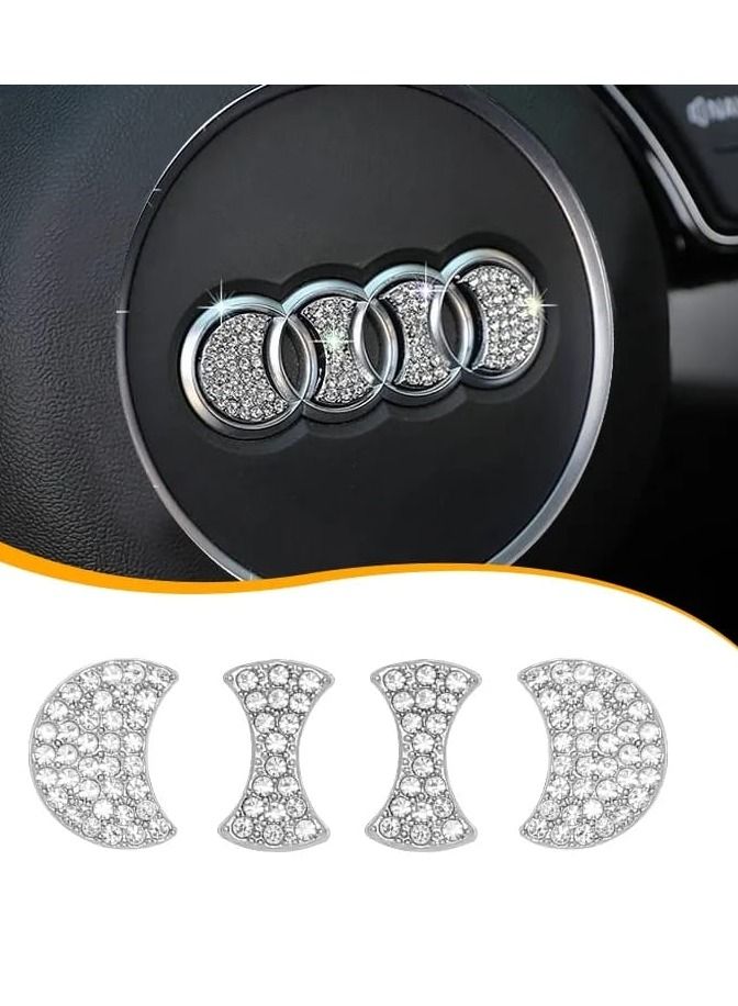Crystal Sticker Compatible with Audi Steering Wheel - Image 1