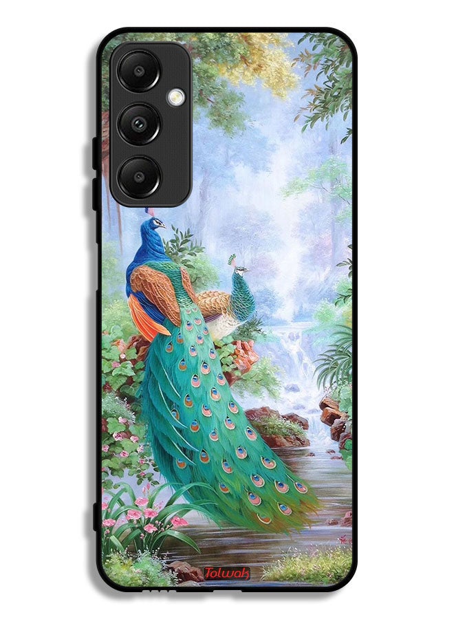 Tolwak Samsung Galaxy A05s Protective Case Cover Peacocks - Image 1