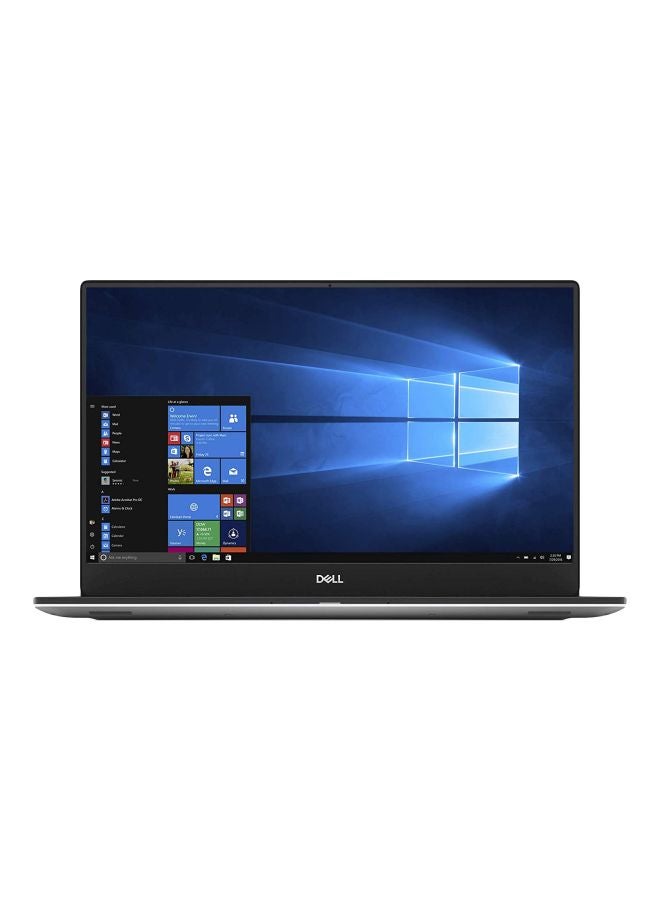 ديل لابتوب XPS 15 7590 مزود بشاشة مقاس 15.6 بوصة ومعالج كور i7 وذاكرة رام سعة 16 جيجابايت ومحرك أقراص SSD سعة 256 جيجابايت وبطاقات رسومات إنفيديا جيفورس GTX 1650 سعة 4 جيجابايت فضي - Image 1