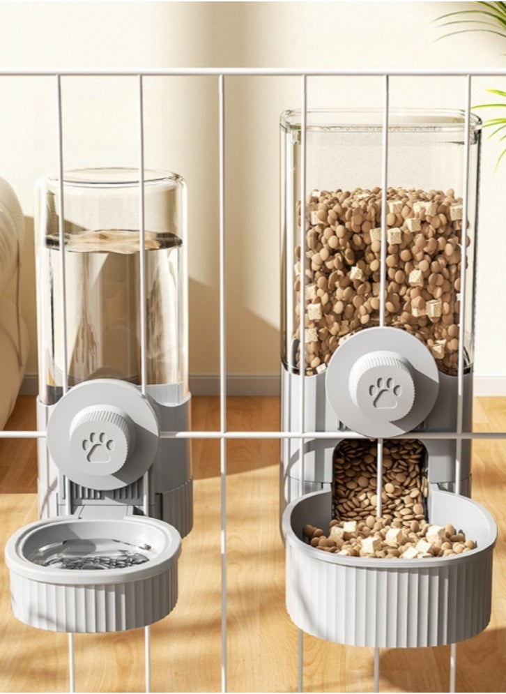 Lullaxx Lullaxx Innovative Automatic Pet Feeder and Water Dispenser - Extra - Large Capacity, Sustains Pets for 5 Days Without Refilling Food and 7 Days Without Refilling Water  - Image 1