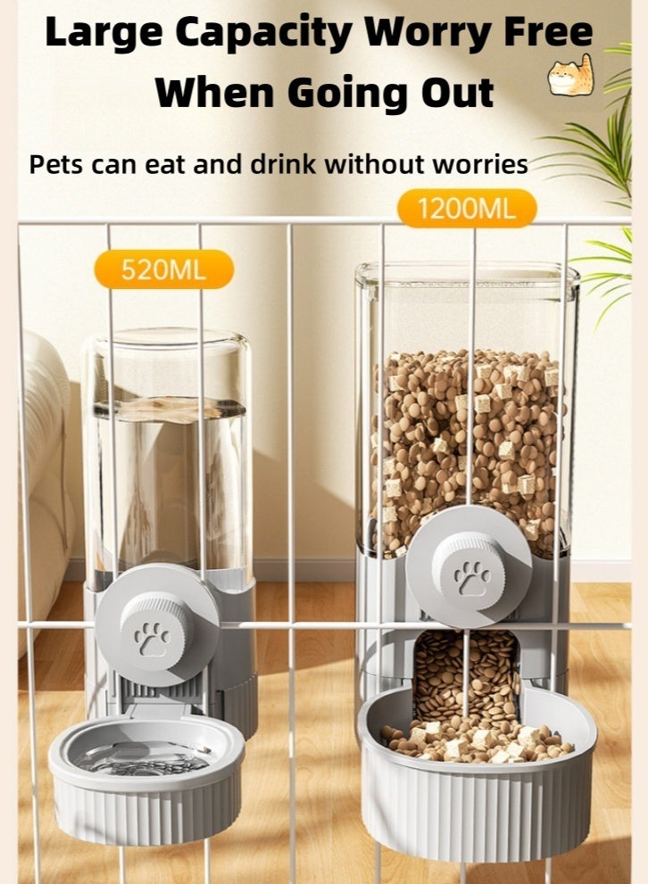 Lullaxx Innovative Automatic Pet Feeder and Water Dispenser - Extra - Large Capacity, Sustains Pets for 5 Days Without Refilling Food and 7 Days Without Refilling Water - Image 5