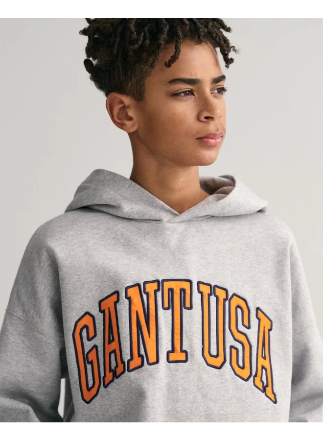 غانت Gant Teens Oversized USA Hoodie