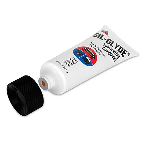 AGS Automotive Solutions SIL-Glyde Multi-Purpose All-Weather Lubricating Compound for All Surfaces - 8 oz Tube, Versitle Multi-Purpose Lubrication, All Weather, Auto, Home, Farm and Shop - Image 3