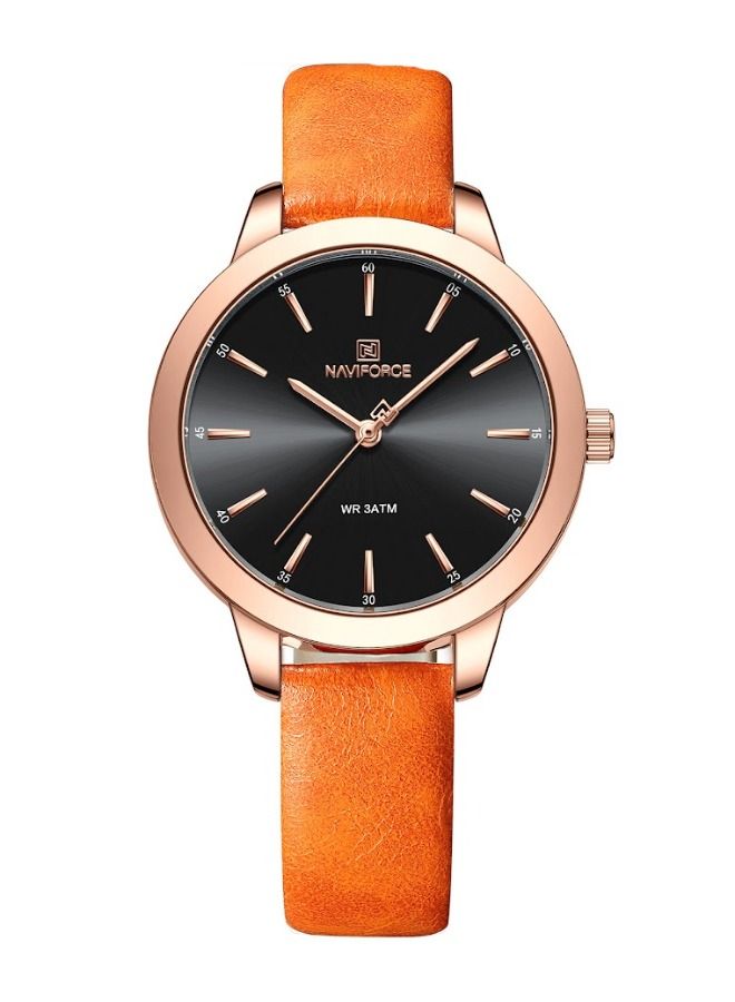 NAVIFORCE Women's Water Resistant Analog Watch NF5024  - Image 2