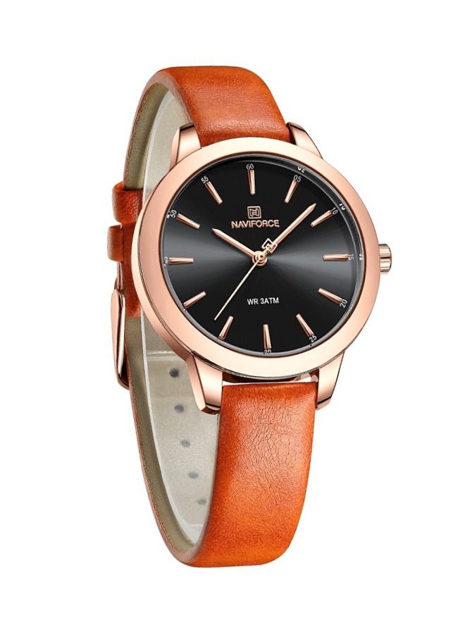NAVIFORCE Women's Water Resistant Analog Watch NF5024  - Image 1