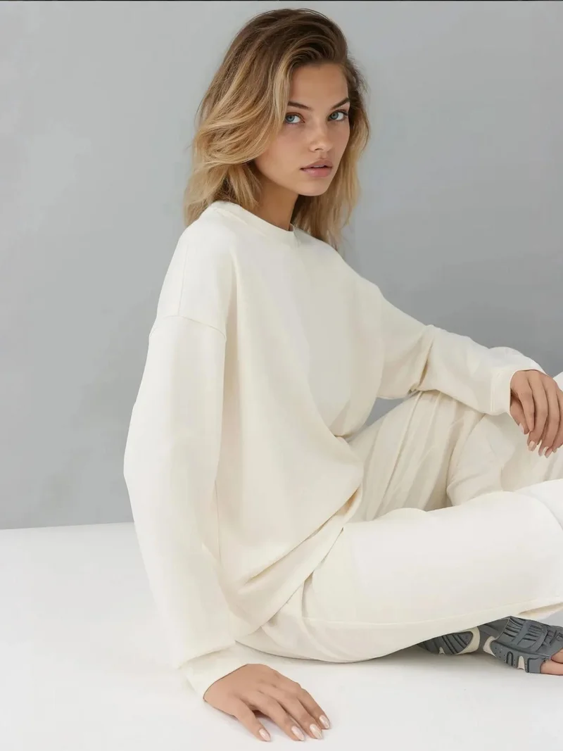 HICCUP Modal Touch Basic Sweatshirt