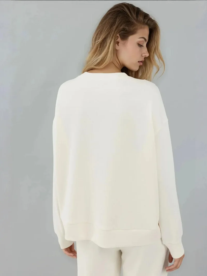 HICCUP Modal Touch Basic Sweatshirt