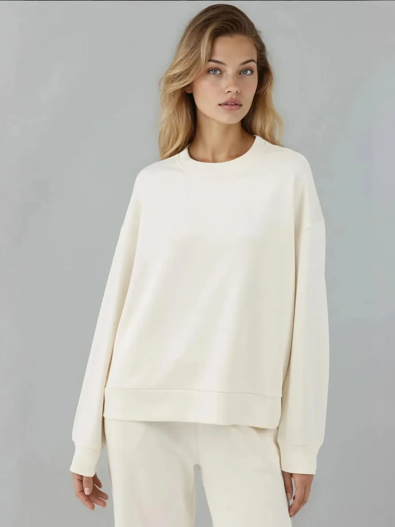 HICCUP Modal Touch Basic Sweatshirt