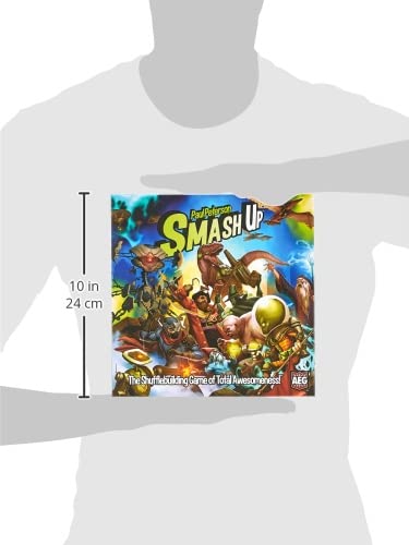 AEG Smash Up Base Game | Shufflebuilding Card Game | Aliens, Dinosaurs, Ninjas, Pirates, Robots, Tricksters, Wizards, Zombies | 2-4 Players | Ages 10+ - Image 3