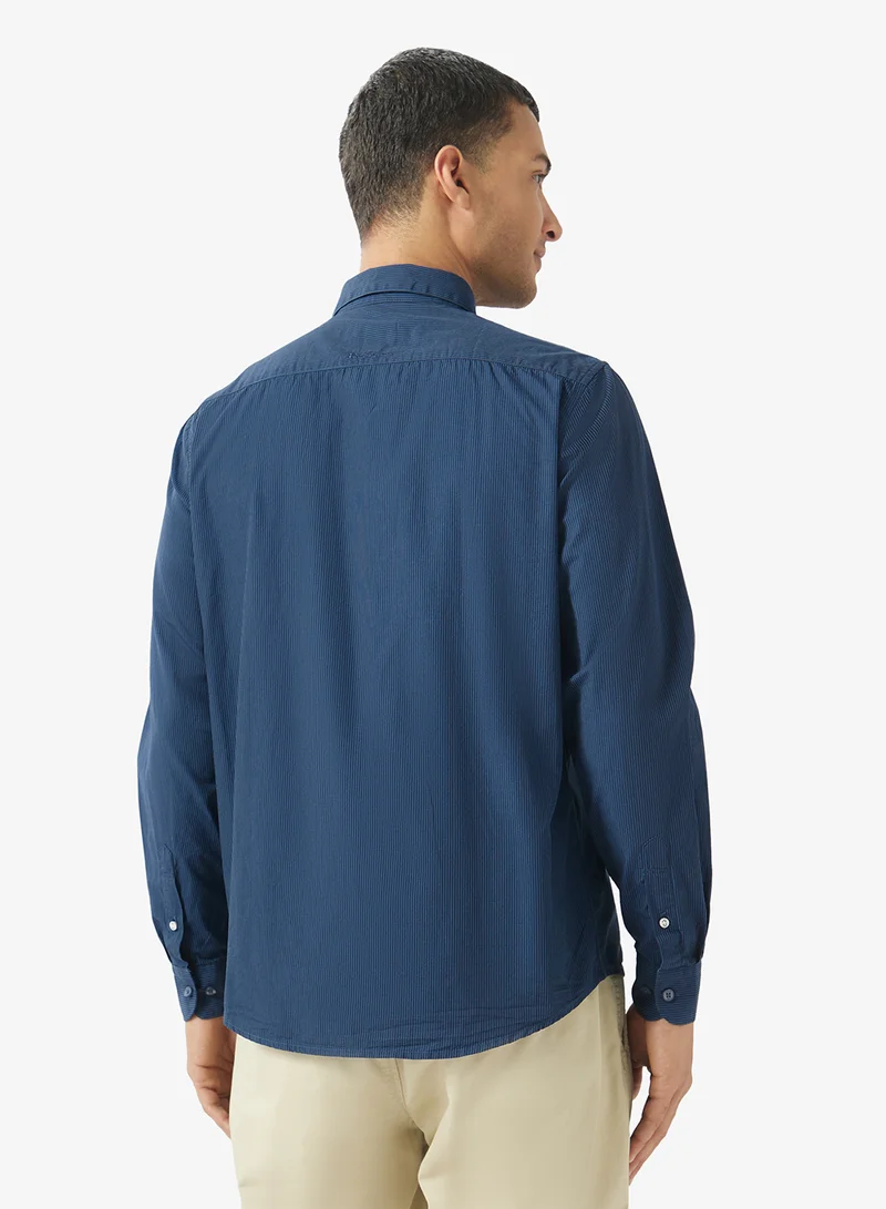 Ben Sherman Pin Striped Long Sleeve Shirt