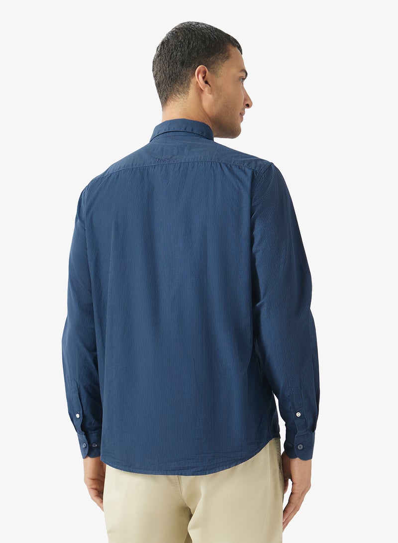 Ben Sherman Pin Striped Long Sleeve Shirt - Image 2