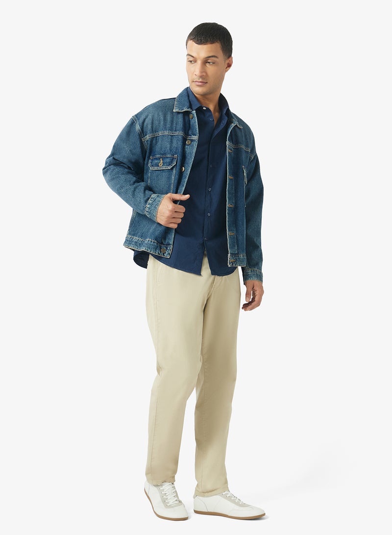 Ben Sherman Pin Striped Long Sleeve Shirt - Image 4